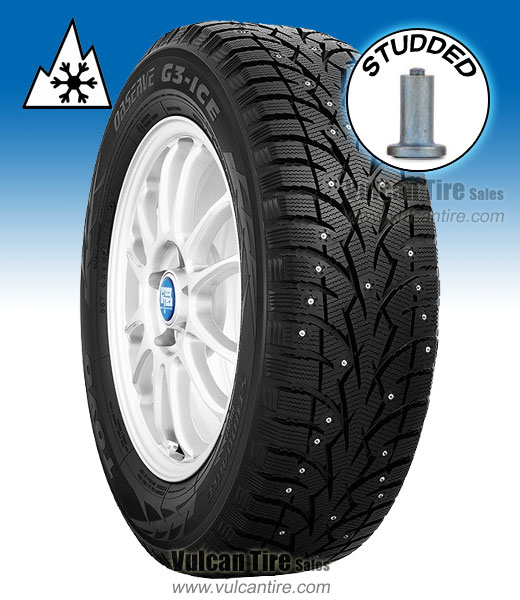 Toyo Observe G3-Ice - STUDDED (All Sizes) Tires for Sale Online - Vulcan  Tire